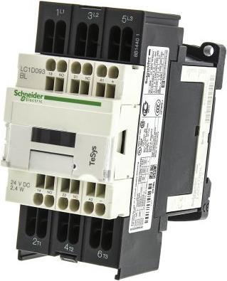 Immagine prodotto Schneider Electric Contattore 3 poli NO 9A 24VDC