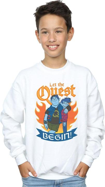 Actual product image Disney Boys Onward Let The Quest Begin Sweatshirt (140, 146)