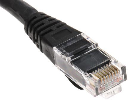 Image du produit Rs Pro Câble patch Cat.6 UTP LSZH 10m noir (UTP, CAT6, 10 m)