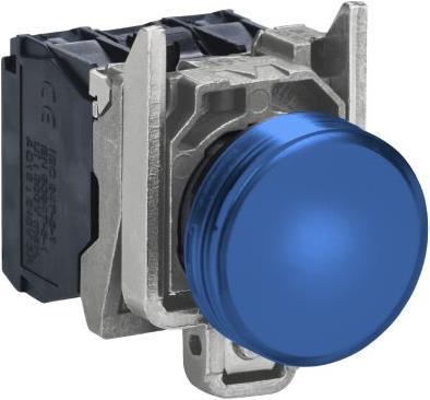 Schneider Electric Indicator light LED 48-120VAC blue XB4BVG6
