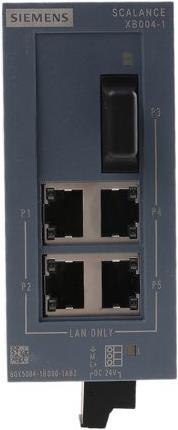 Actual product image Siemens PLC Ethernet switch XB004-1 (4 Ports)