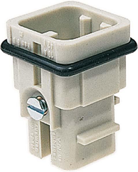 Actual product image Harting HAN D plug connector, insert type 3socket crimp connection max 2.5mm2, 10A8 poles