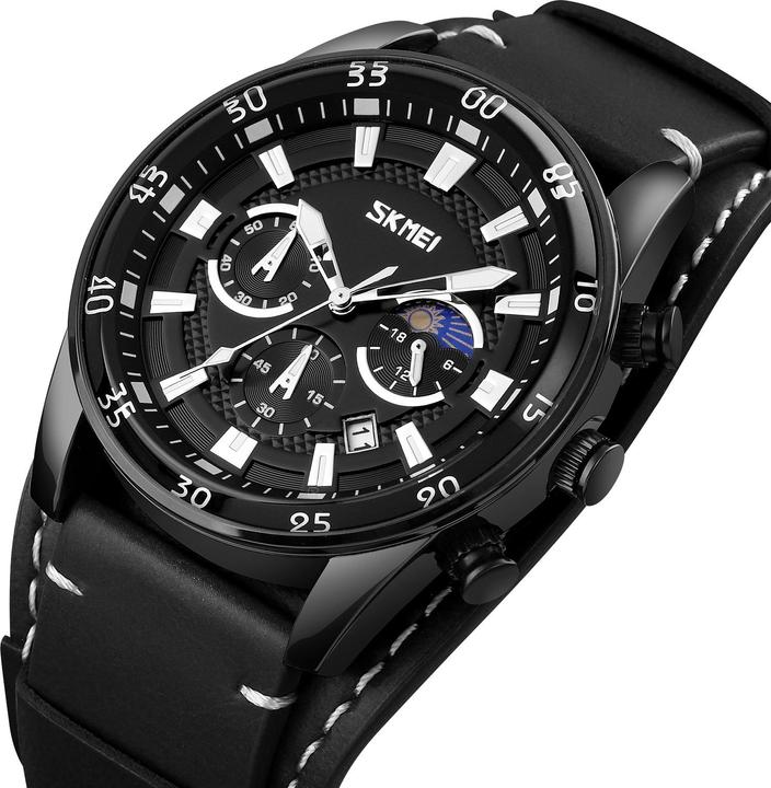Produktbild Skmei 9249BKBK Herrenuhr + BOX (Analoguhr)
