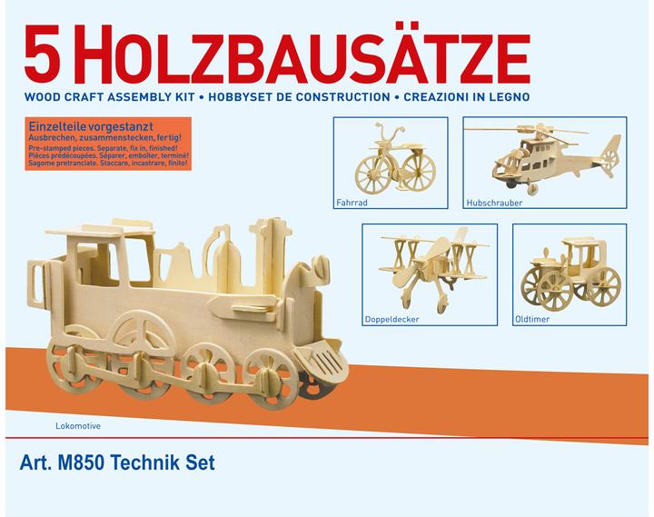 Actual product image Donau Wooden kits 5 xTechnique