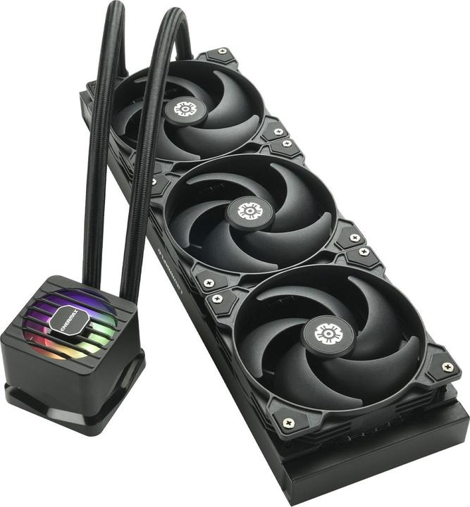 Image du produit Enermax LIQMAXFLO SR 360mm CPU AIO Liquid Cooler - Xtreme Double Chambre PWM Pump