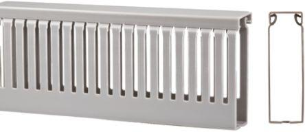 Actual product image Rs Pro Slotted trunking narrow 4mm 60Wx60H x2m (Duct, 200 cm)