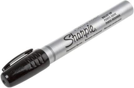 Produktbild Sharpie Stift Metall kleine Kuge Schwarz (Schwarz, 3 mm, 1 x)