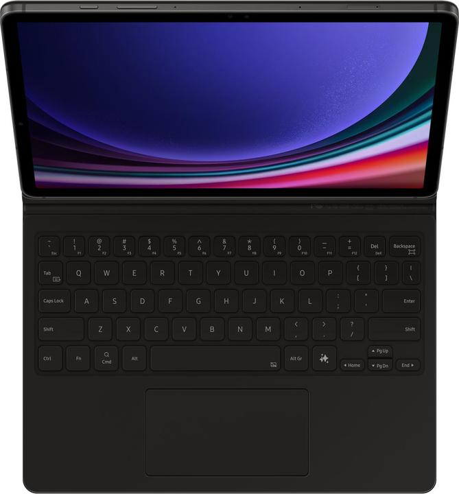 Produktbild Samsung Book Cover Keyboard (DE, Galaxy Tab S9, Galaxy Tab S9 FE)