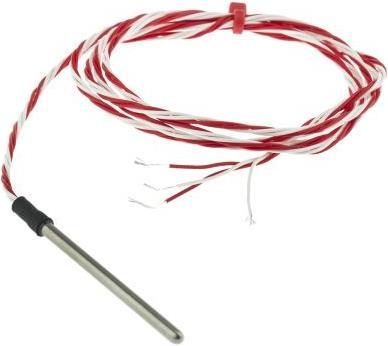 Actual product image Rs Pro Teflon cable Pt100 probe 3,0x50mm B 1m