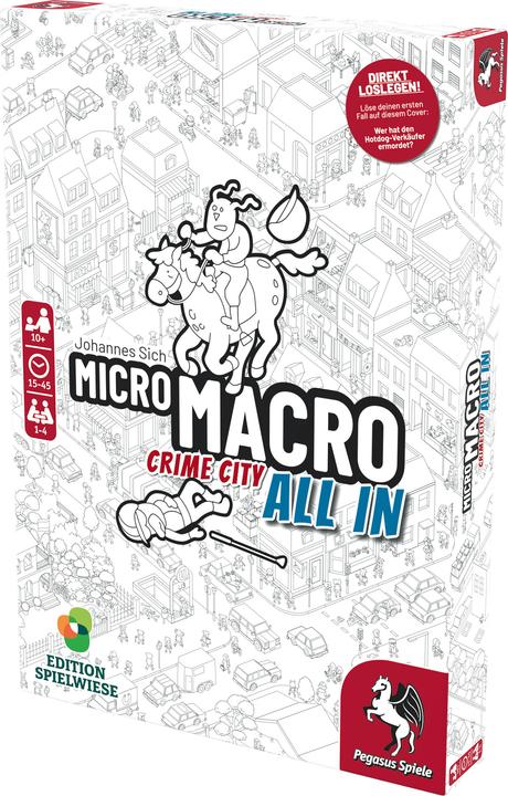 Productafbeelding Pegasus MicroMacro: Crime City 3? All In (Editie Spielwiese) (Duits)