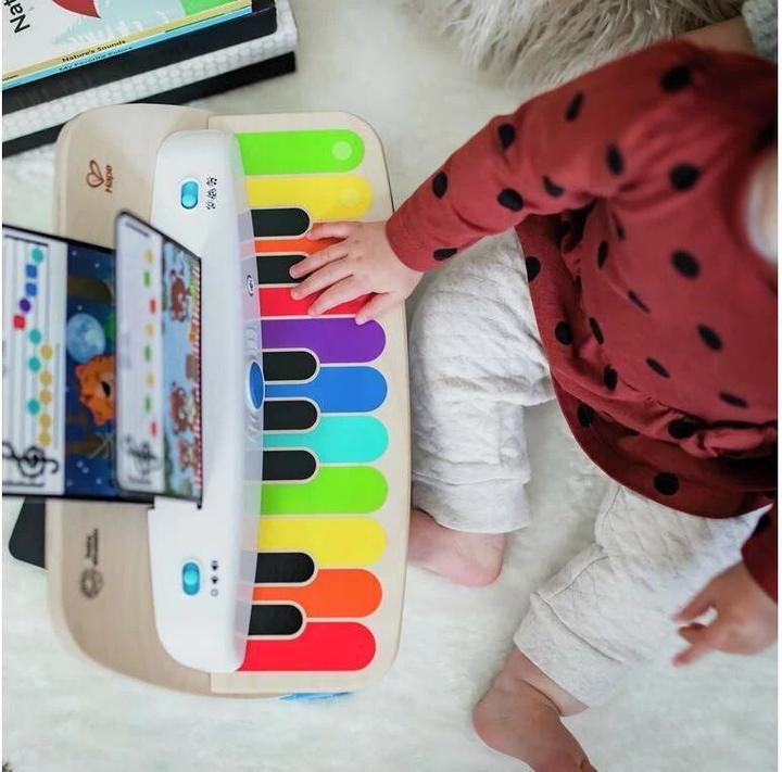 Actual product image Hape Deluxe Magic Touch Piano (German, French, Italian, English)
