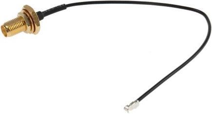 Actual product image Rs Pro SMA - UFL RF cable assembly, IP67, 150mm (Antenna cable)