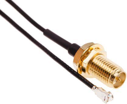 Rs Pro Gruppo cavo coassiale RF RPSMA-UFL, 200 mm (Cavi antenna)