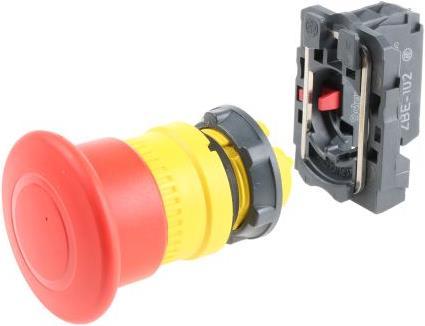 Immagine prodotto Schneider Electric Arresto di emergenza 40mm a strappo rosso 1NC