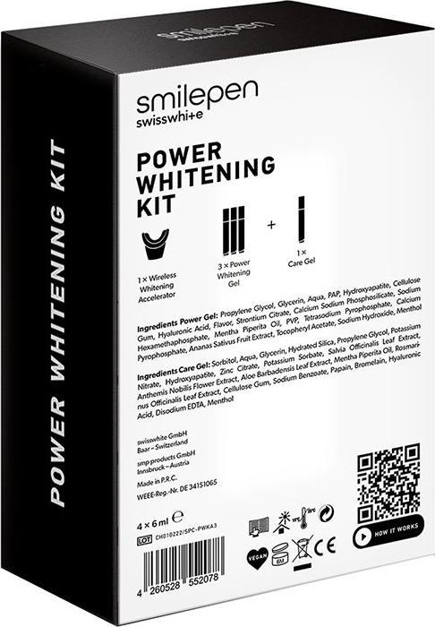 Immagine prodotto SmilePen Pasta dentifricia Power Whitening (1 ml, Kit)