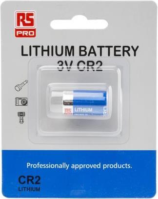 Actual product image Rs Pro RS CR2 Lithium Camera Battery (1 pcs., CR2, 1000 mAh)