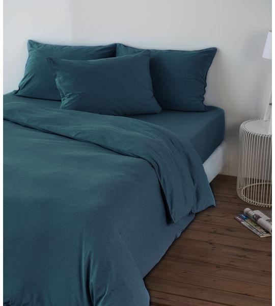 Image du produit Living Home Jersey mélangé uni (Set de linge de lit, 50 x 70 cm, 160 x 210 cm)