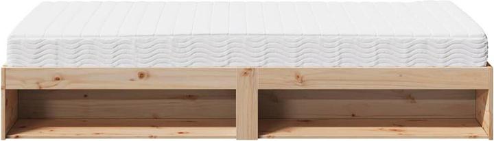 Produktbild VidaXL Tagesbett mit Matratze 100x200 cm Massivholz Kiefer Sofabett Schlafsofa (100 x 200 cm)