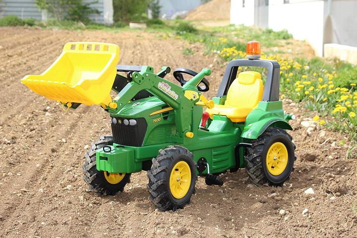 Produktbild Rolly Toys Trettraktor, Traktor JohnDeere 7930, Frontlader, Seilwinde, 3-8 Jahre