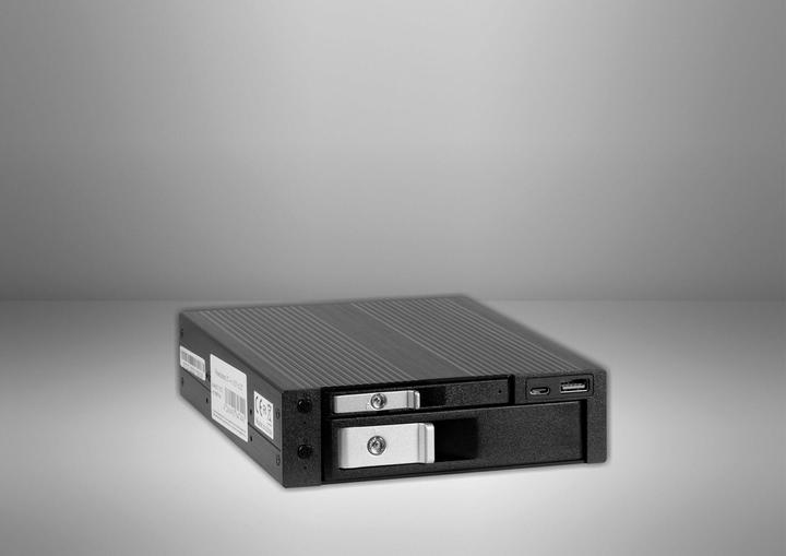 Image du produit Intertech INTER-TECH HDD removable frame ST-7227U pour 1x 6.35cm 2.5inch et 1x 8.89cm 3.5inch 1x USB 3.0 TypeC