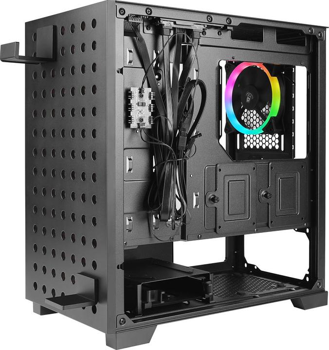 Actual product image Azza Elise 140 GAMING MATX Black CSAZ-140 (mATX, ITX)