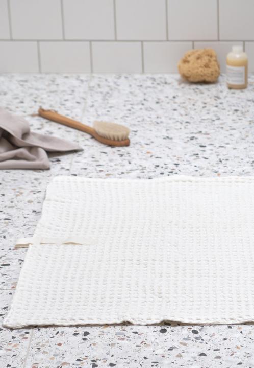 Immagine prodotto The Organic Company Tappeto da bagno Big Waffle (80 x 55 cm)