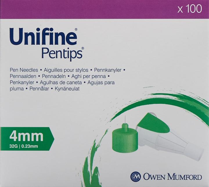Actual product image Unifine Pentips Pen needles (Pen needles + disposable needles)