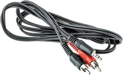 Produktbild Rs Pro 3.5mm Stereo to Twin RCA Cable - 1 Metre (1 m, 3.5mm Klinke (AUX), Cinch)
