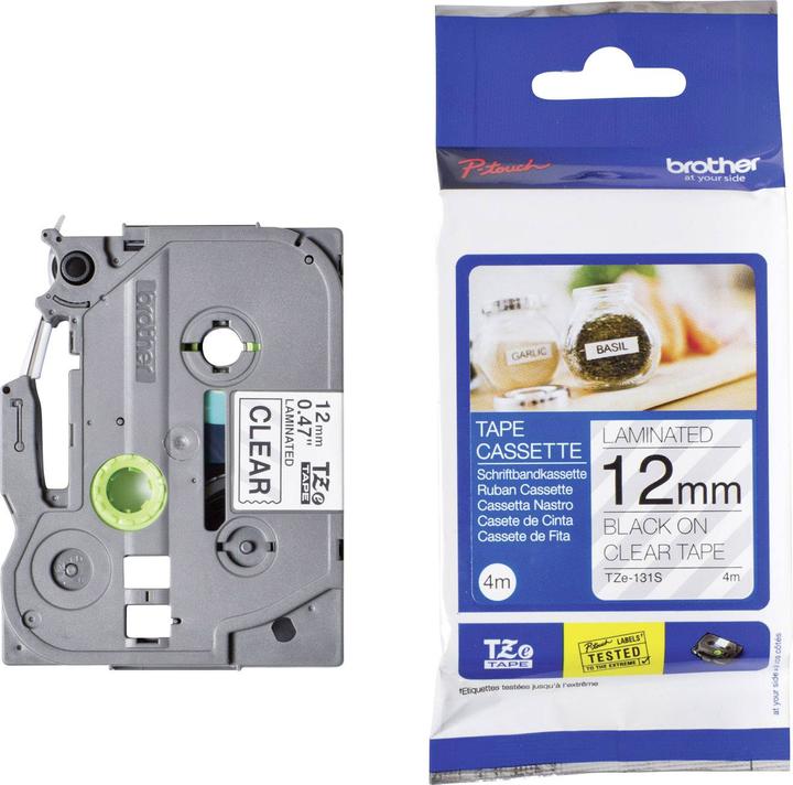 Produktbild Brother TZe-131S (1.20 cm, Transparent)