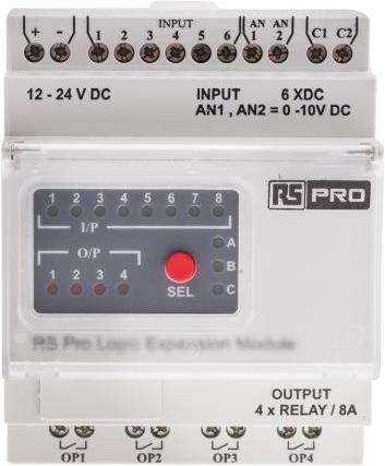 Produktbild Rs Pro Expansion Module 8I/4O 12-24Vdc