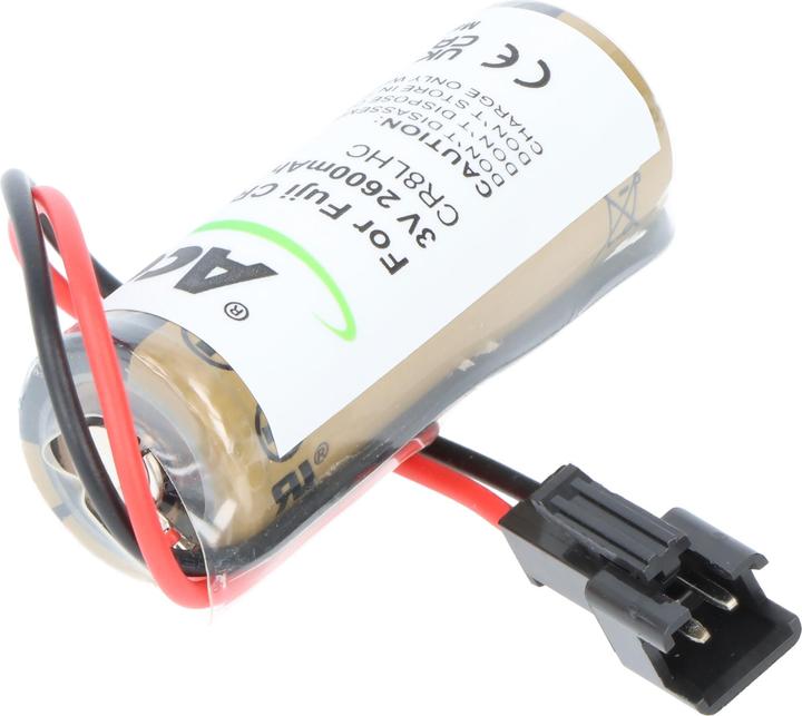 Immagine prodotto AccuCell Batterie CR8LHC für Fuji CR8-LHC, FDK CR8.L, CR8.LHC, THP3053 (1 pz., CR17450, 2600 mAh)