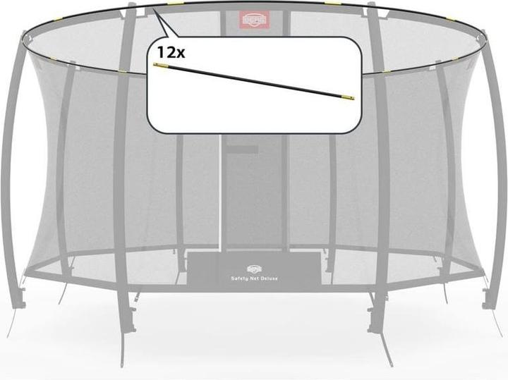 Actual product image BERG (Spare part) - Tent Tubes - Safety Net Deluxe 430 (51.30.72.07)