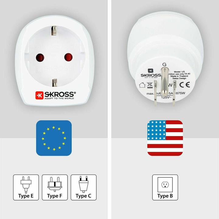 Produktbild Skross Europe to USA