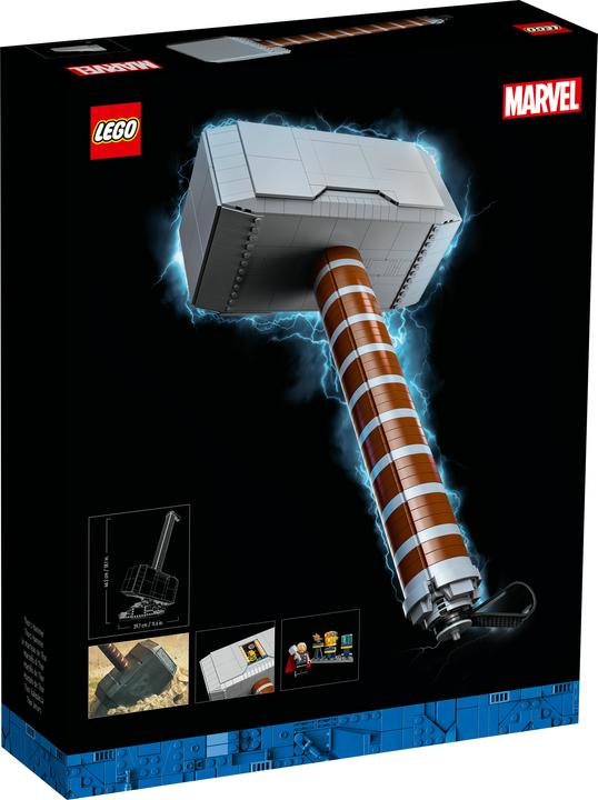 Actual product image LEGO Thor's hammer (76209, LEGO Rare Sets, LEGO Marvel)