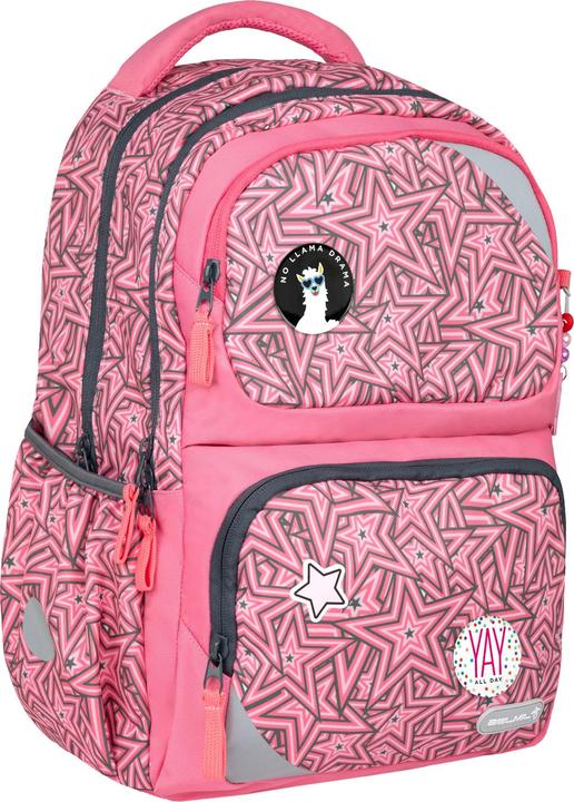 Produktbild Belmil Maxi Pack Schulrucksack mit Brustgurt 2tlg. Set "Love Star (22 l)
