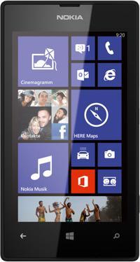 Nokia Lumia 520 (8 GB, Schwarz, 4", 5 Mpx, 3G)