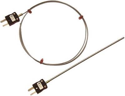 Image du produit Rs Pro Thermocouple type T, Ø 1mm x 500mm -100°C  +400°C