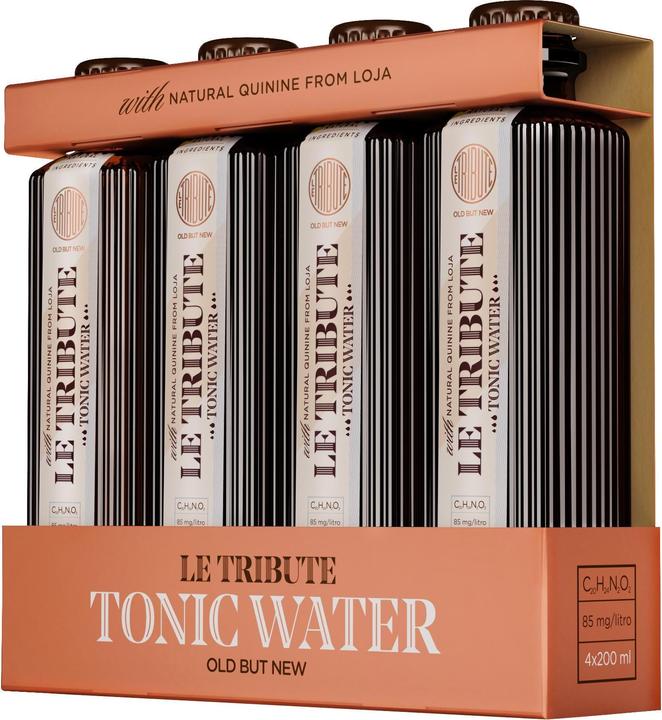 Immagine prodotto Le Tribute Acqua tonica (4 x 20 cl)