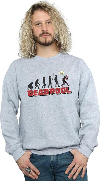 Actual product image Mens Deadpool Evolution Sweatshirt (M)