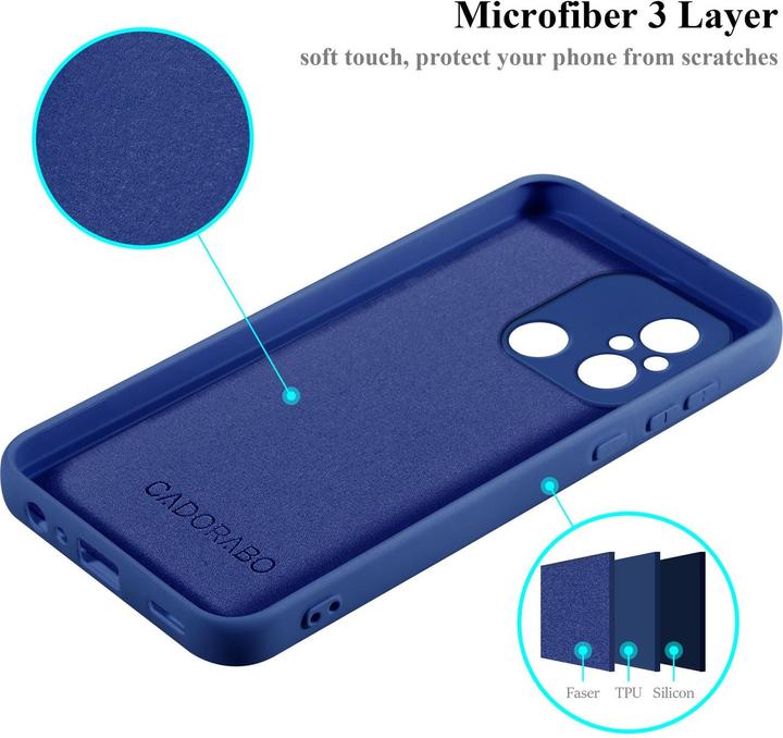 Immagine prodotto Cadorabo Custodia per Redmi 12C in TPU con design in silicone a protezione dai liquidi (Xiaomi Redmi 12C)