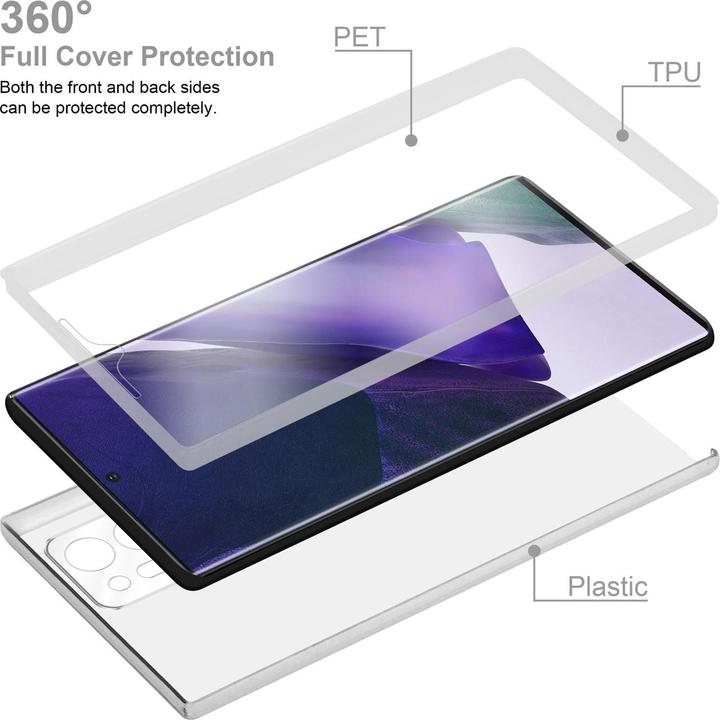Productafbeelding Cadorabo TPU 360 graden hoesje (Samsung Galaxy Note 20 Ultra)