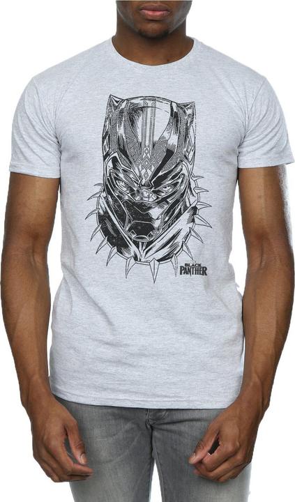 Immagine prodotto Maglietta Uomo Black Panther Spray Headshot (XL)