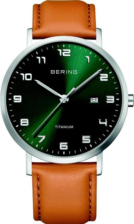 Actual product image Bering Titanium wristwatch (Analogue wristwatch, 40 mm)