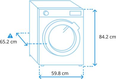 Actual product image Bosch Hausgeräte WQG233D20 (8 kg, Right)