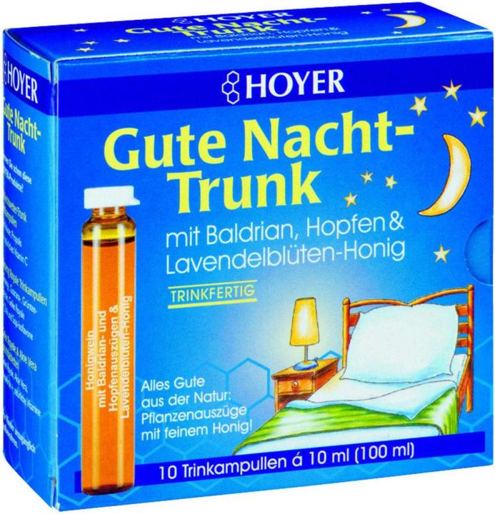 Immagine prodotto Hoyer Bevanda della buona notte (10 Pezzo/i, Fiala, 253 g)