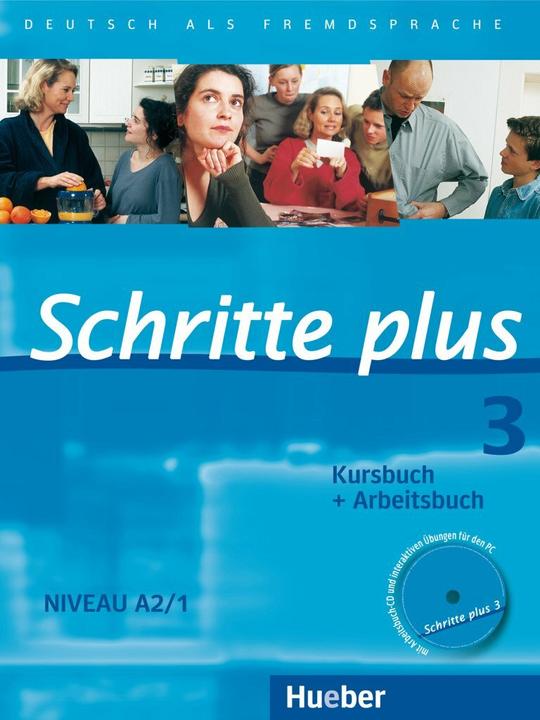 Actual product image Schritte plus 3. A2/1. Kursbuch / Arbeitsbuch (German, Collectif, 2013)
