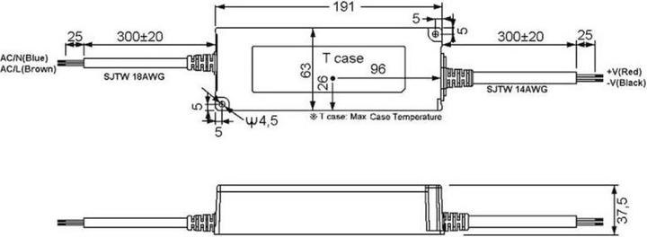 Image du produit MeanWell Transformateur LED à tension constante