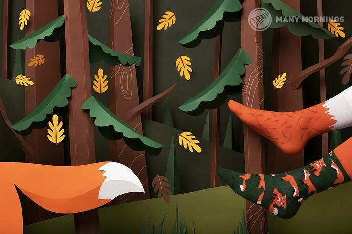 Produktbild Many Mornings The Red Fox (Einzelpack, 43 - 46)
