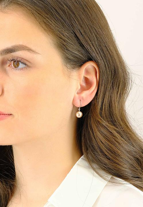 Actual product image Muau Earrings (750/18 K Gold)