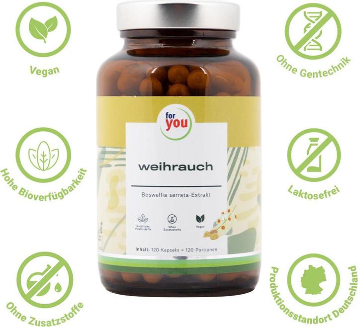 Image du produit For You encens (120 pièce(s), Capsules, 77.20 g)